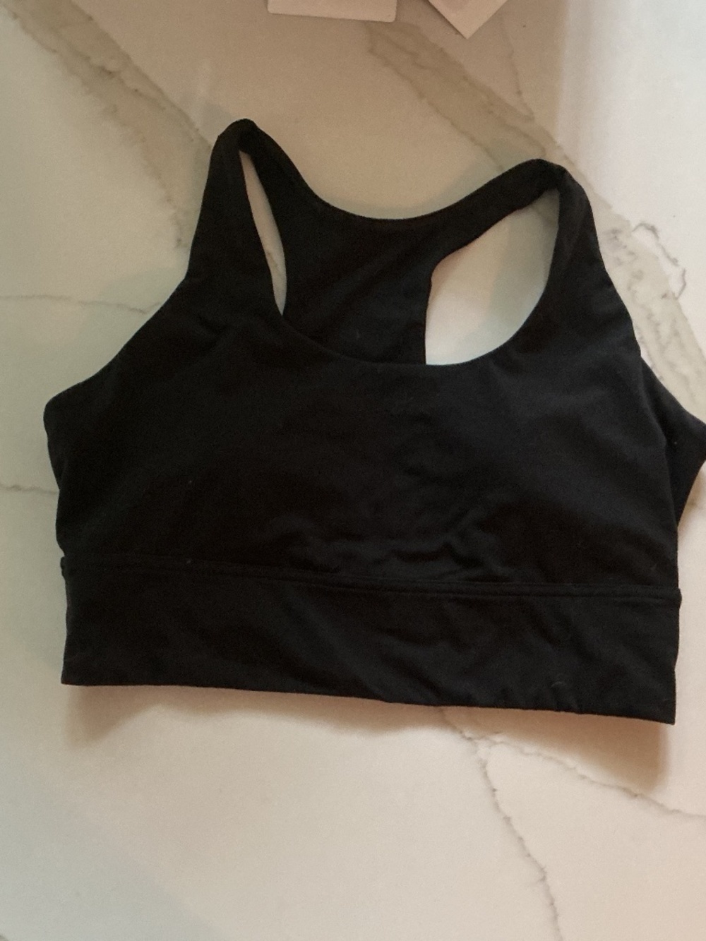 Everlane The Perform Longline sports bra size small